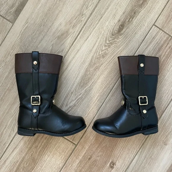 Michael Kors Girl Black Boots - Picture 2 of 4